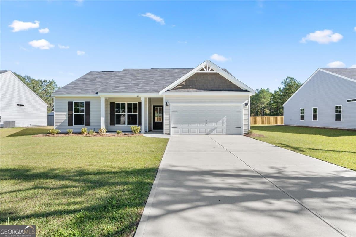 3 bedroom, 2 bathroom, 1,662 sq ft single family residence sold at 182 Rogers Road, Pembroke, GA 31321
