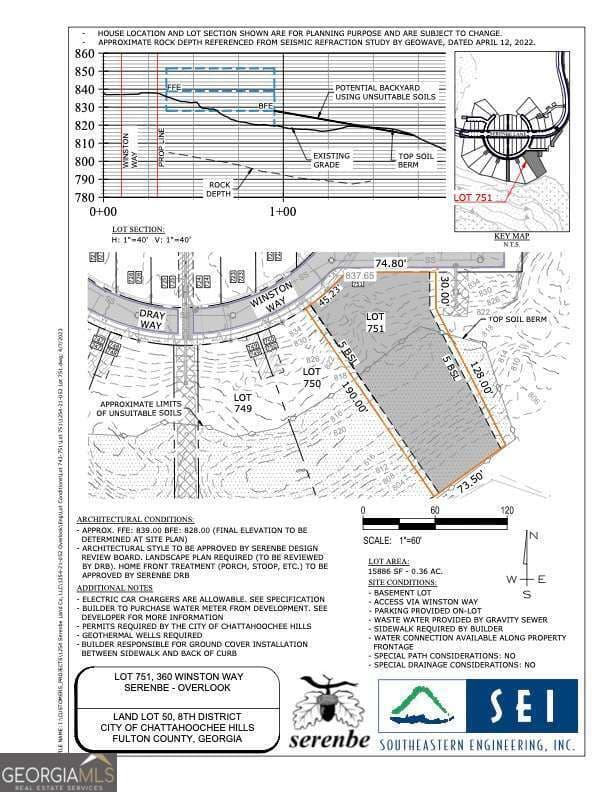 estate lot for sale at 240 Winston Way, Chattahoochee Hills, GA 30268 — photo 3