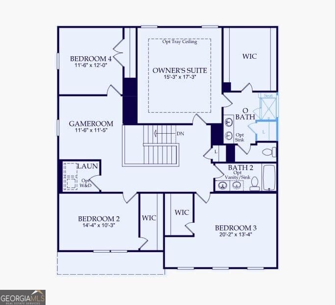 5 bedroom, 3 bathroom, 3,164 sq ft single family residence for sale at 1672 Branch Creek Drive -LOT 112, Cumming, GA 30040 — photo 3