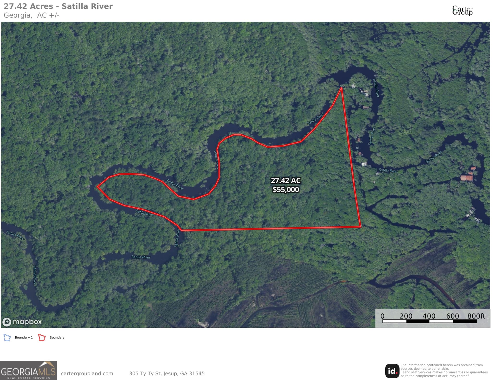 unimproved land for sale at 0 Lewis Landing, Nahunta, GA 31553