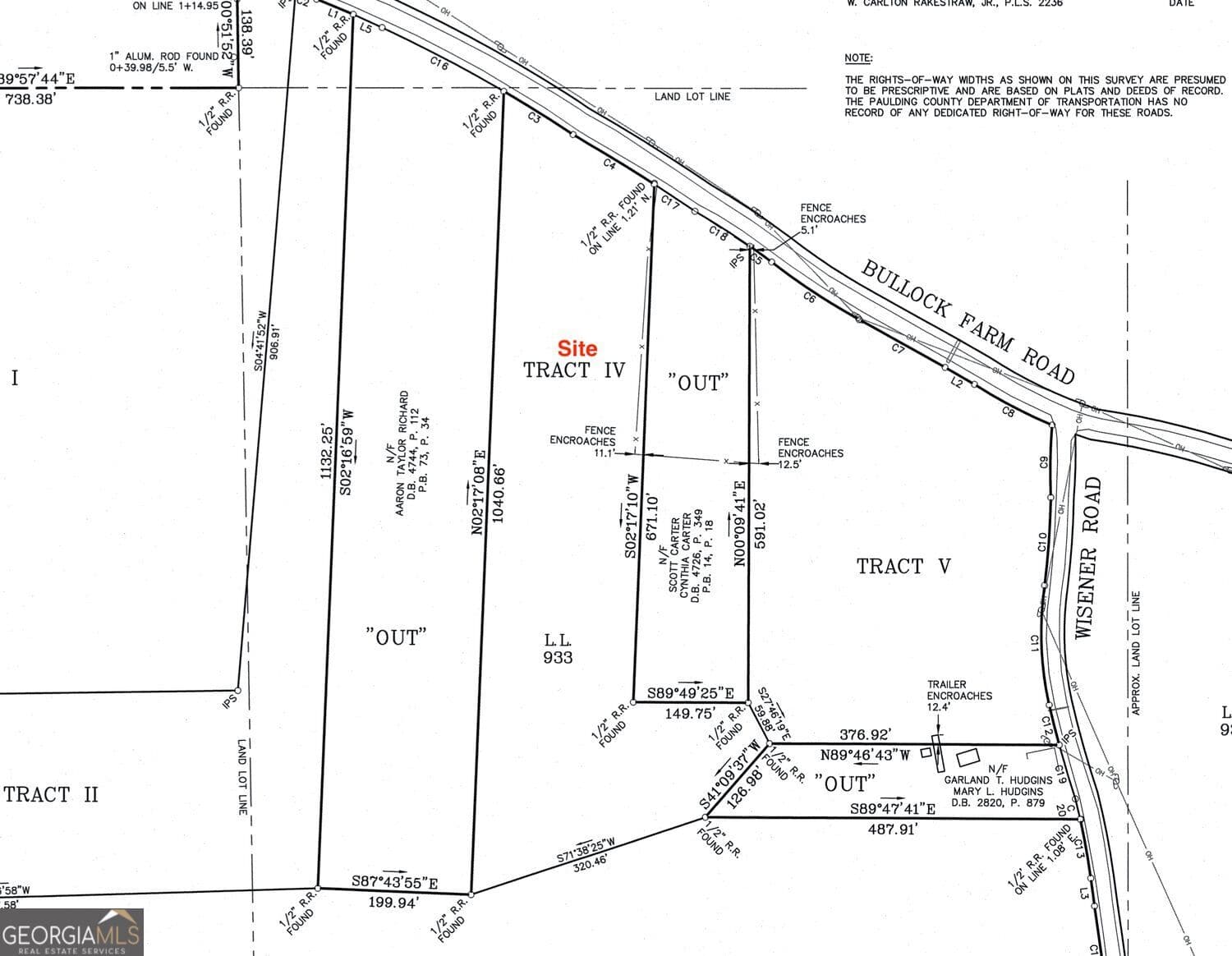 unimproved land for sale at 001 Bullock Farm Road, Dallas, GA 30157 — photo 3