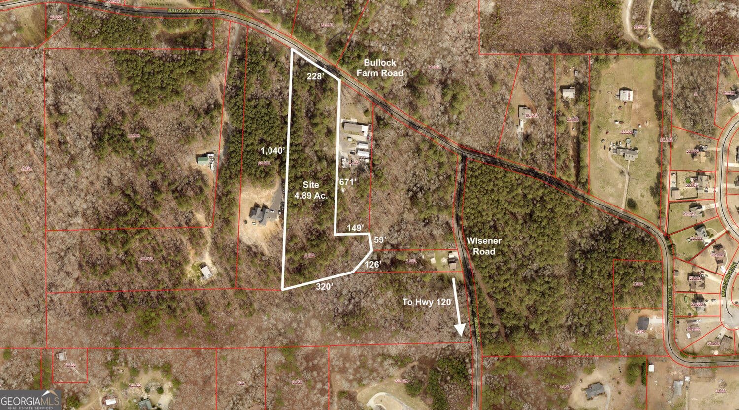 unimproved land for sale at 001 Bullock Farm Road, Dallas, GA 30157 — photo 1 of 7