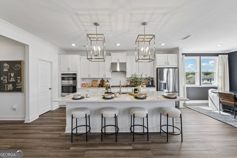 5 bedroom, 4.5 bathroom, 3,504 sq ft single family residence for sale at 1000 Nichols Farm Circle, Dacula, GA 30019 — photo 2