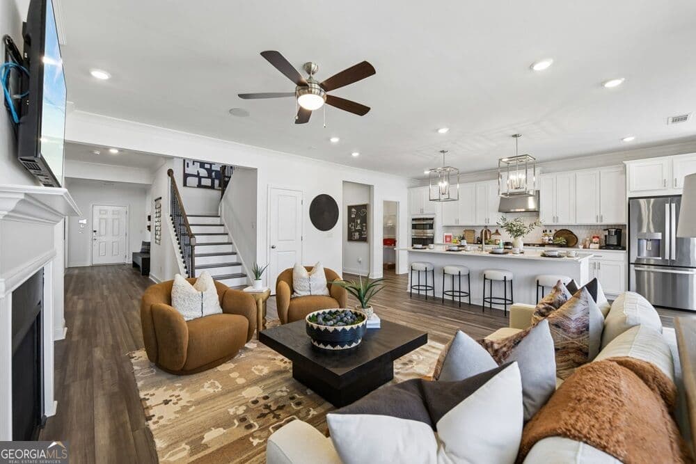 5 bedroom, 4.5 bathroom, 3,504 sq ft single family residence for sale at 1000 Nichols Farm Circle, Dacula, GA 30019 — photo 10