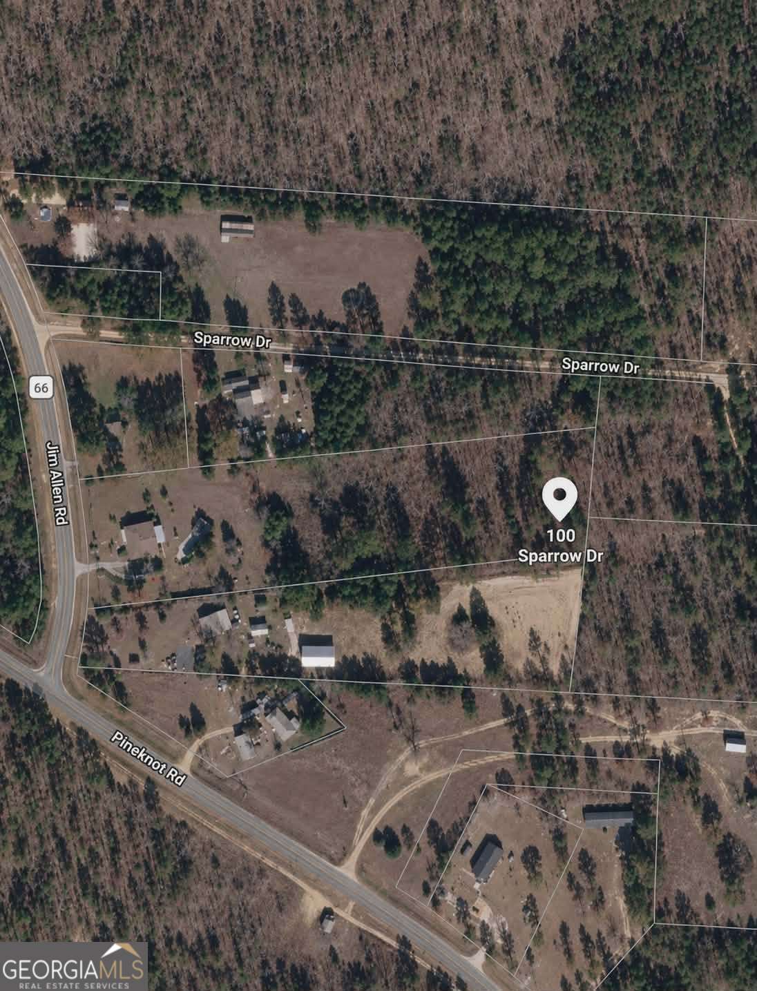 residential lot for sale at 100 Sparrow Drive, Box Springs, GA 31801 — photo 2
