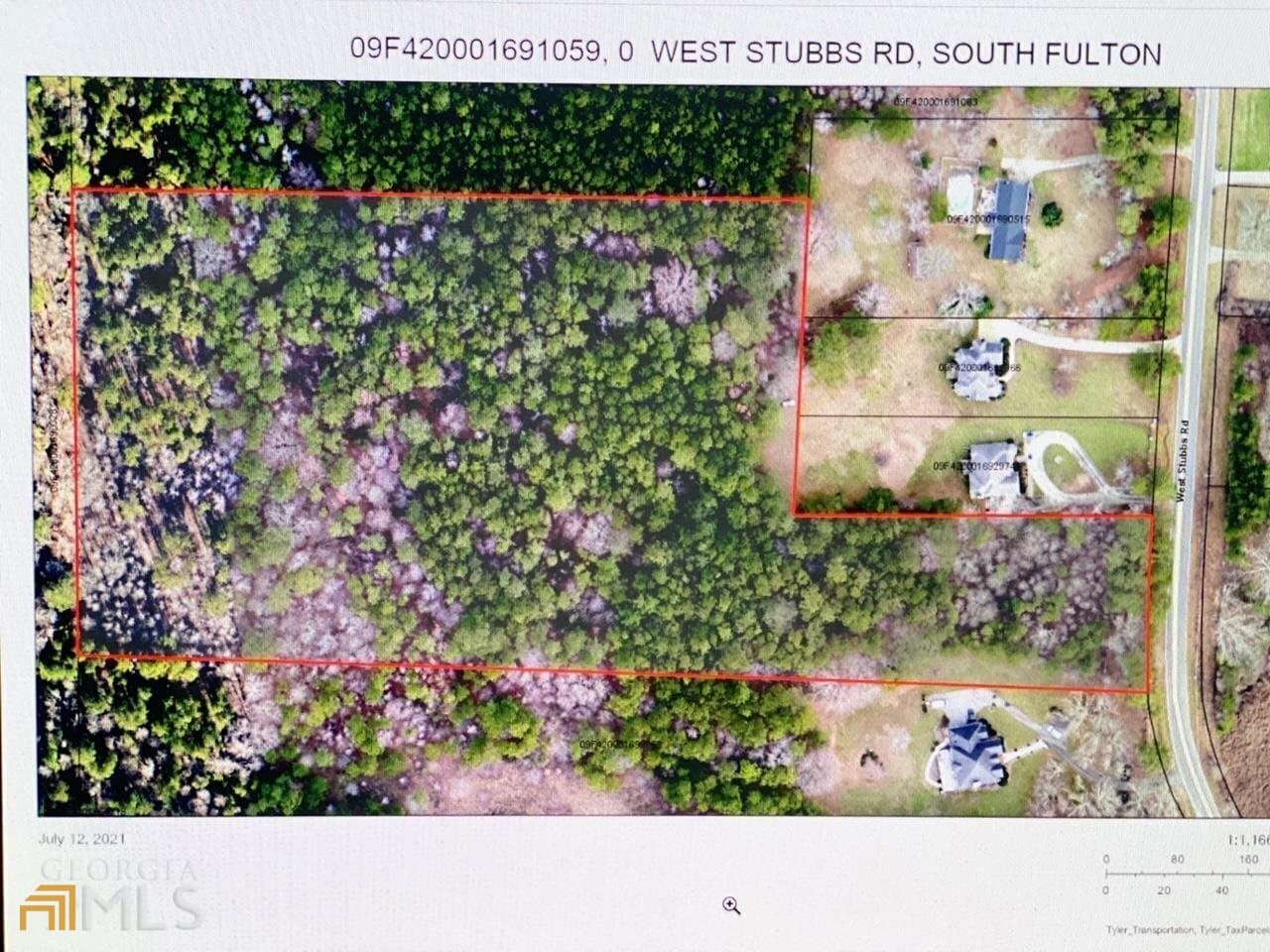 residential lot for sale at 0 W Stubbs Road, South Fulton, GA 30349 — photo 2