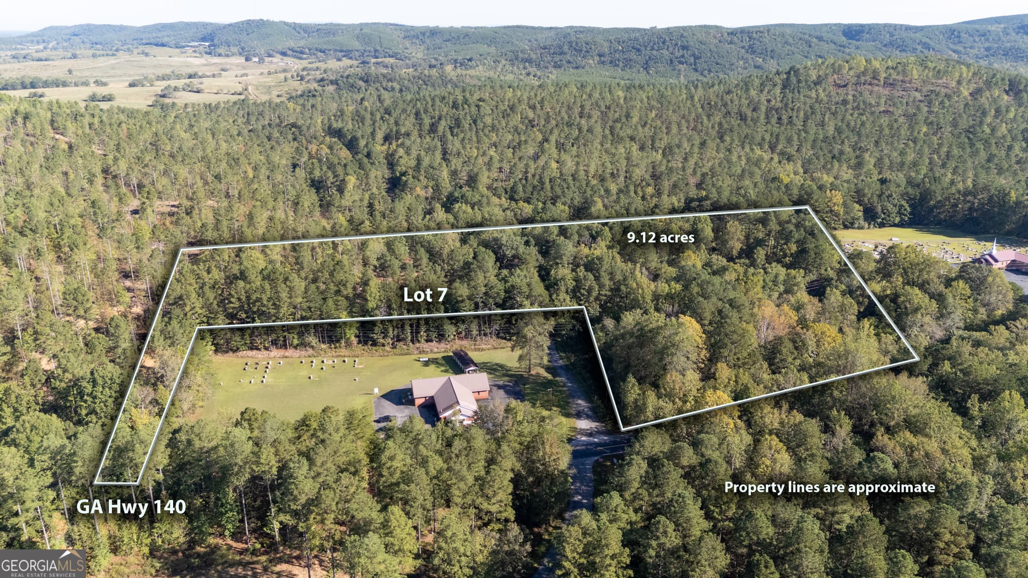 estate lot for sale at 3809 HWY 140, Rydal, GA 30171 — photo 1 of 15
