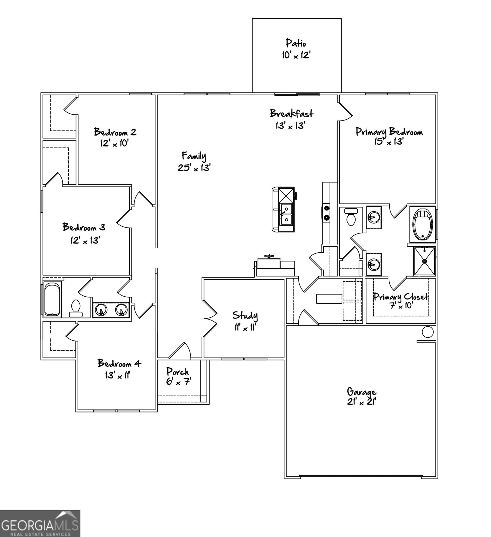 4 bedroom, 2 bathroom, 1,909 sq ft single family residence under contract at 205 Palmetto Loop, Vidalia, GA 30474 — photo 3