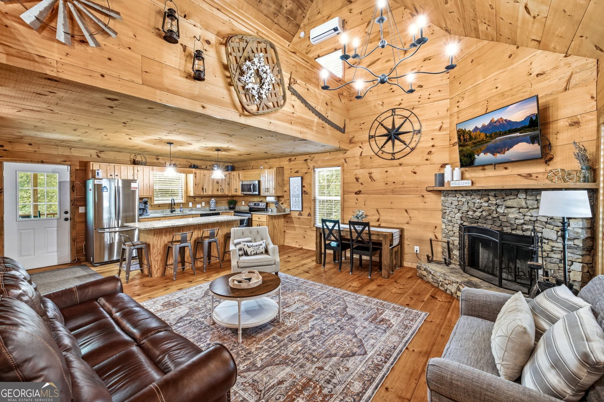 2 bedroom, 2 bathroom, 1,536 sq ft cabin,single family residence for sale at 80 Windchase Lane, Sautee Nacoochee, GA 30571 — photo 7