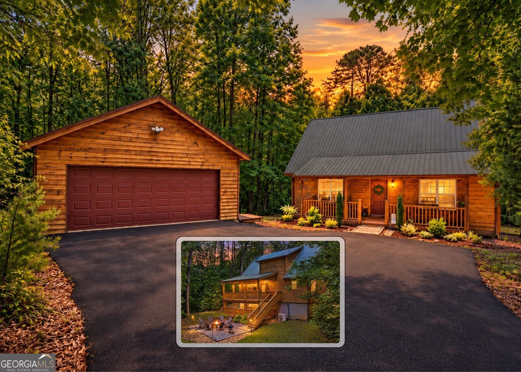 2 bedroom, 2 bathroom, 1,536 sq ft cabin,single family residence for sale at 80 Windchase Lane, Sautee Nacoochee, GA 30571 — photo 1 of 47