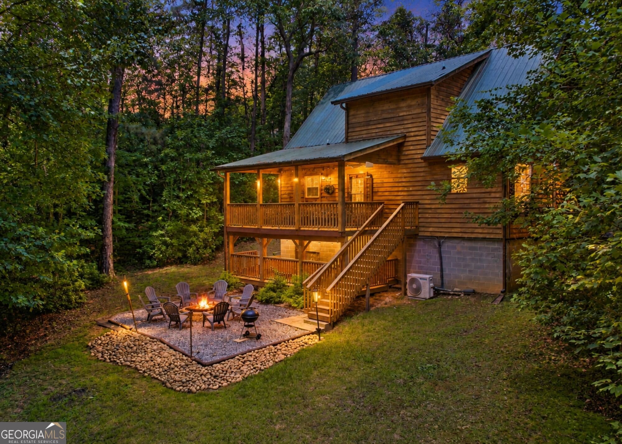 2 bedroom, 2 bathroom, 1,536 sq ft cabin,single family residence for sale at 80 Windchase Lane, Sautee Nacoochee, GA 30571 — photo 4