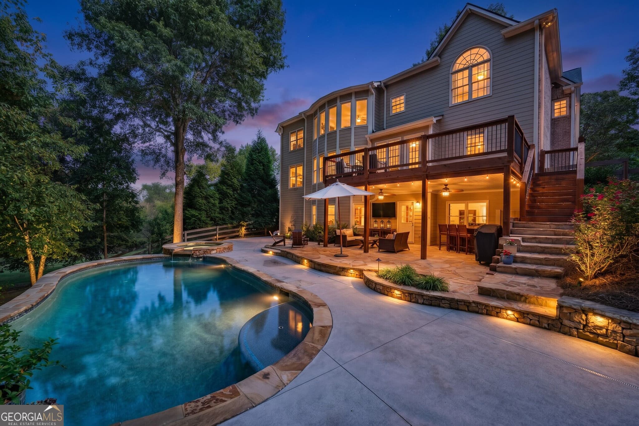 5 bedroom, 5 bathroom, 5,576 sq ft single family residence for sale at 402 Greyfield Drive, Canton, GA 30115 — photo 1 of 56