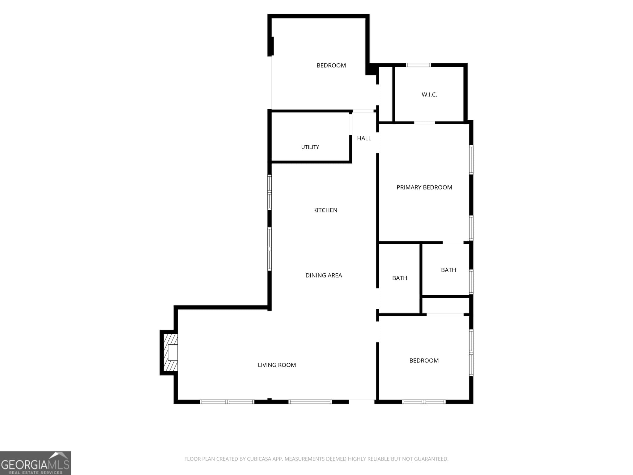 3 bedroom, 2 bathroom, 1,362 sq ft single family residence for sale at 2292 Blacksnake Road, Mount Airy, GA 30563 — photo 5