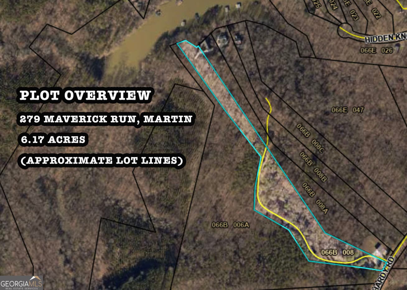 residential lot for sale at 279 Mavericks Run, Martin, GA 30557 — photo 1 of 15