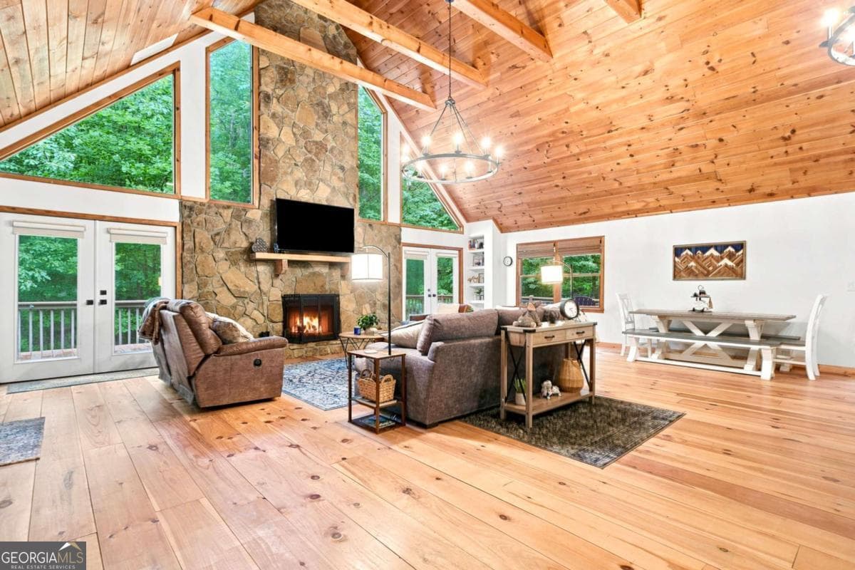 4 bedroom, 3.5 bathroom, 3,360 sq ft cabin,single family residence for sale at 314 Northcutt Road, Ellijay, GA 30540 — photo 10