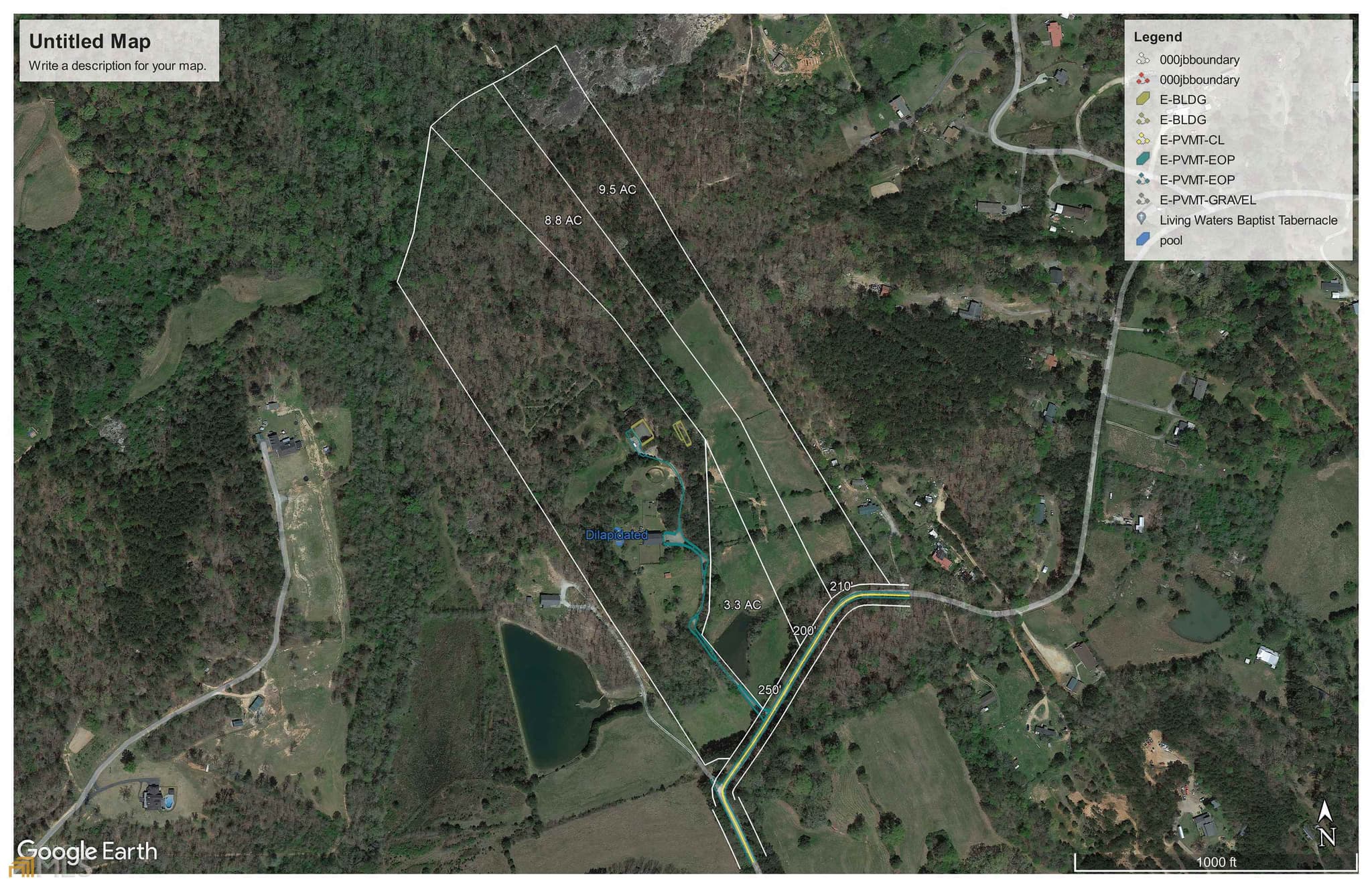 agriculture for sale at 0 Old Highway 138 TRACT 1, Oxford, GA 30054 — photo 3
