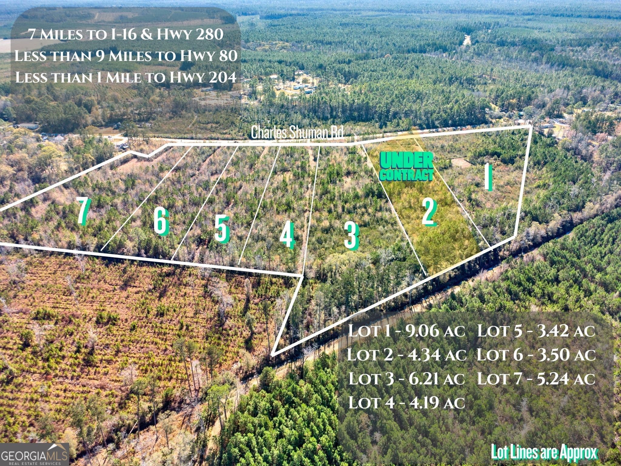 residential lot for sale at LOT 1 Charles Shuman Road, Pembroke, GA 31321 — photo 3