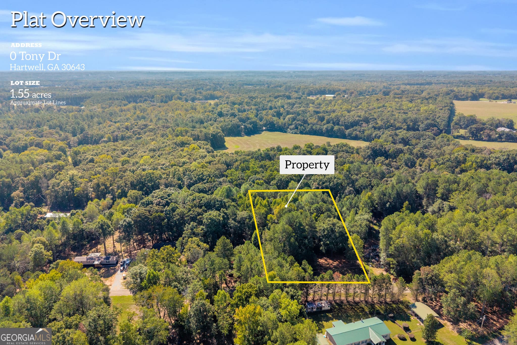 residential lot for sale at 0 Tony Drive, Hartwell, GA 30643 — photo 2