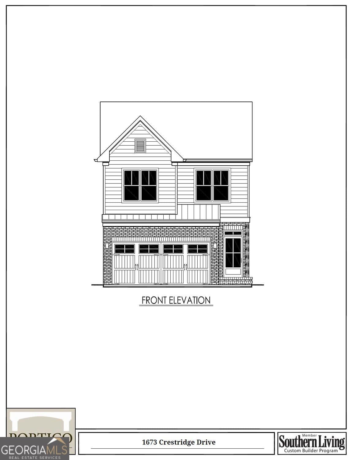 3 bedroom, 2.5 bathroom, 2,066 sq ft single family residence for sale at 1673 Crestridge Drive, Marietta, GA 30067 — photo 1 of 24