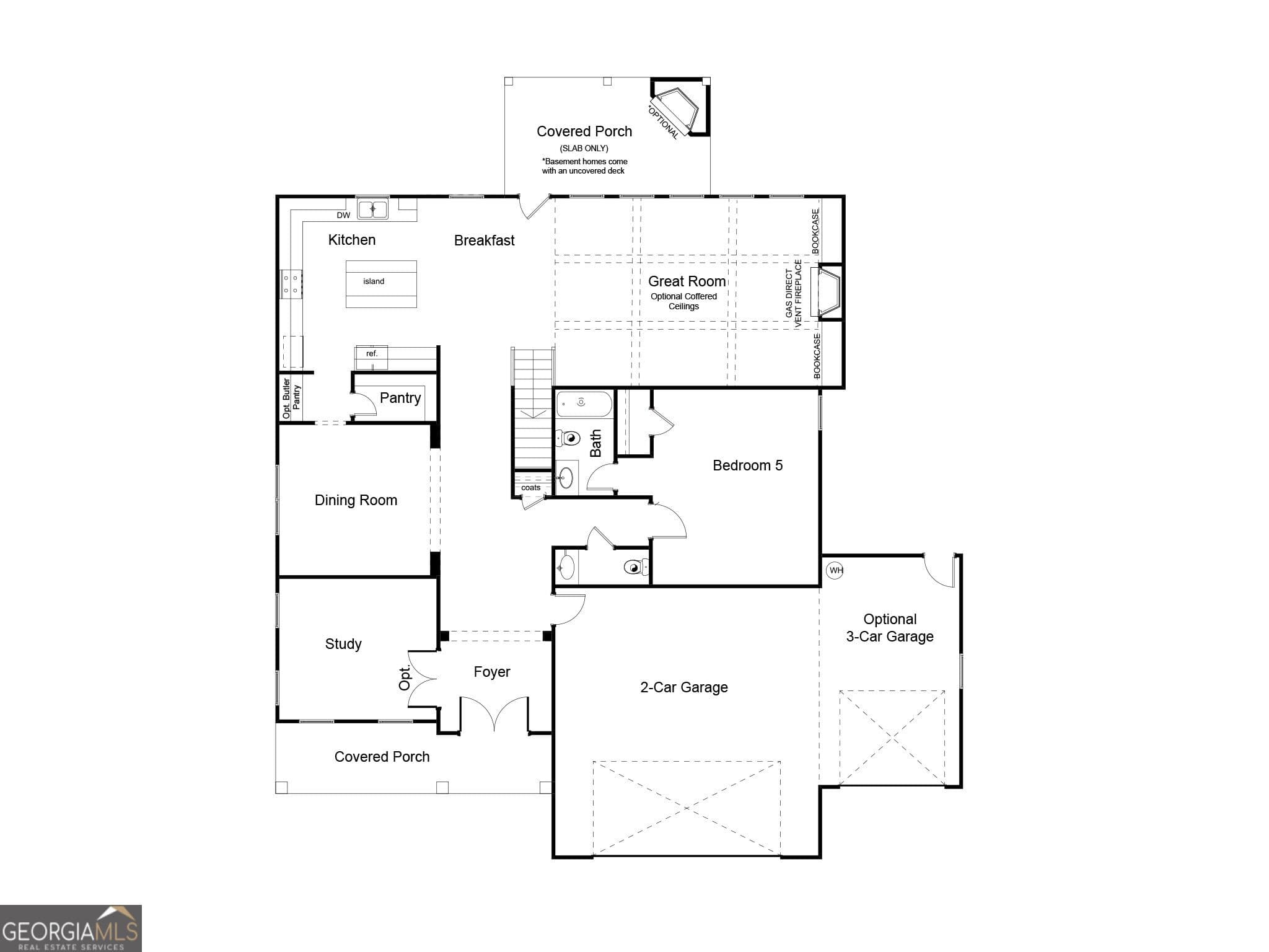 5 bedroom, 4.5 bathroom, 3,034 sq ft single family residence for sale at 5591 Meadowstone Walk, Kennesaw, GA 30152 — photo 2