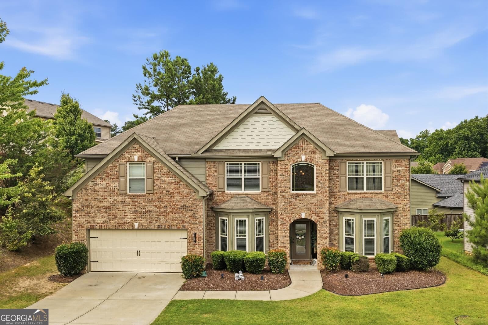 5 bedroom, 4 bathroom, 3,806 sq ft single family residence for sale at 1382 Skipping Stone Court, Dacula, GA 30019 — photo 1 of 54