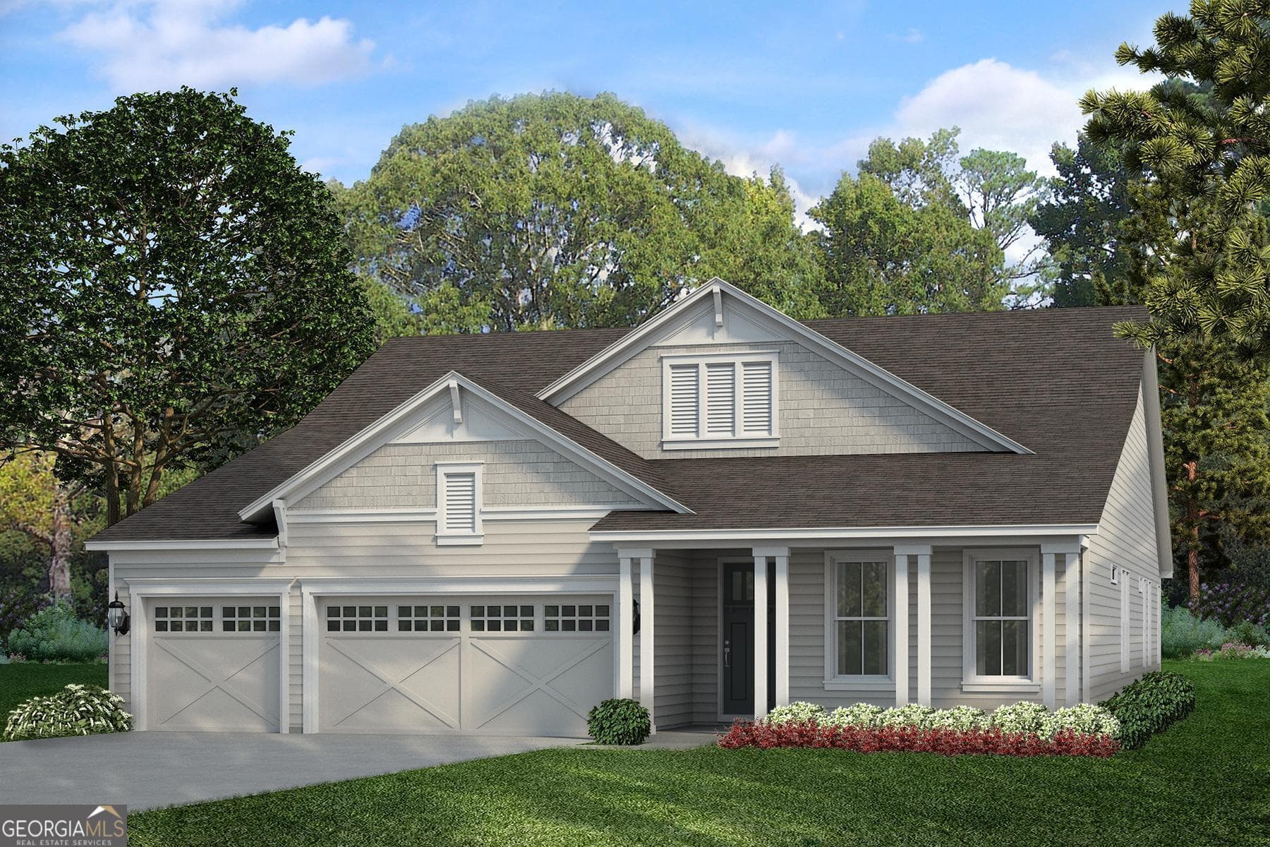 3 bedroom, 3 bathroom, 2,390 sq ft single family residence sold at 101 Pecks Court, Hoschton, GA 30548