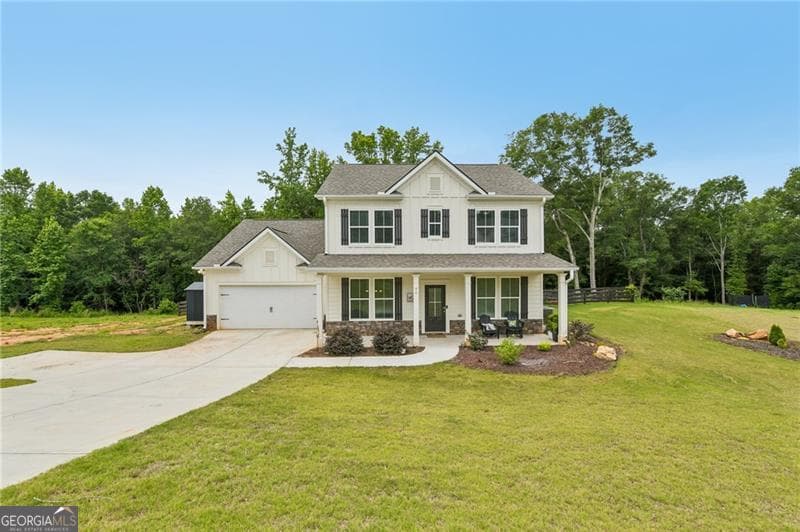 4 bedroom, 3 bathroom, 2,544 sq ft single family residence sold at 90 Scout Hut Road, Danielsville, GA 30633