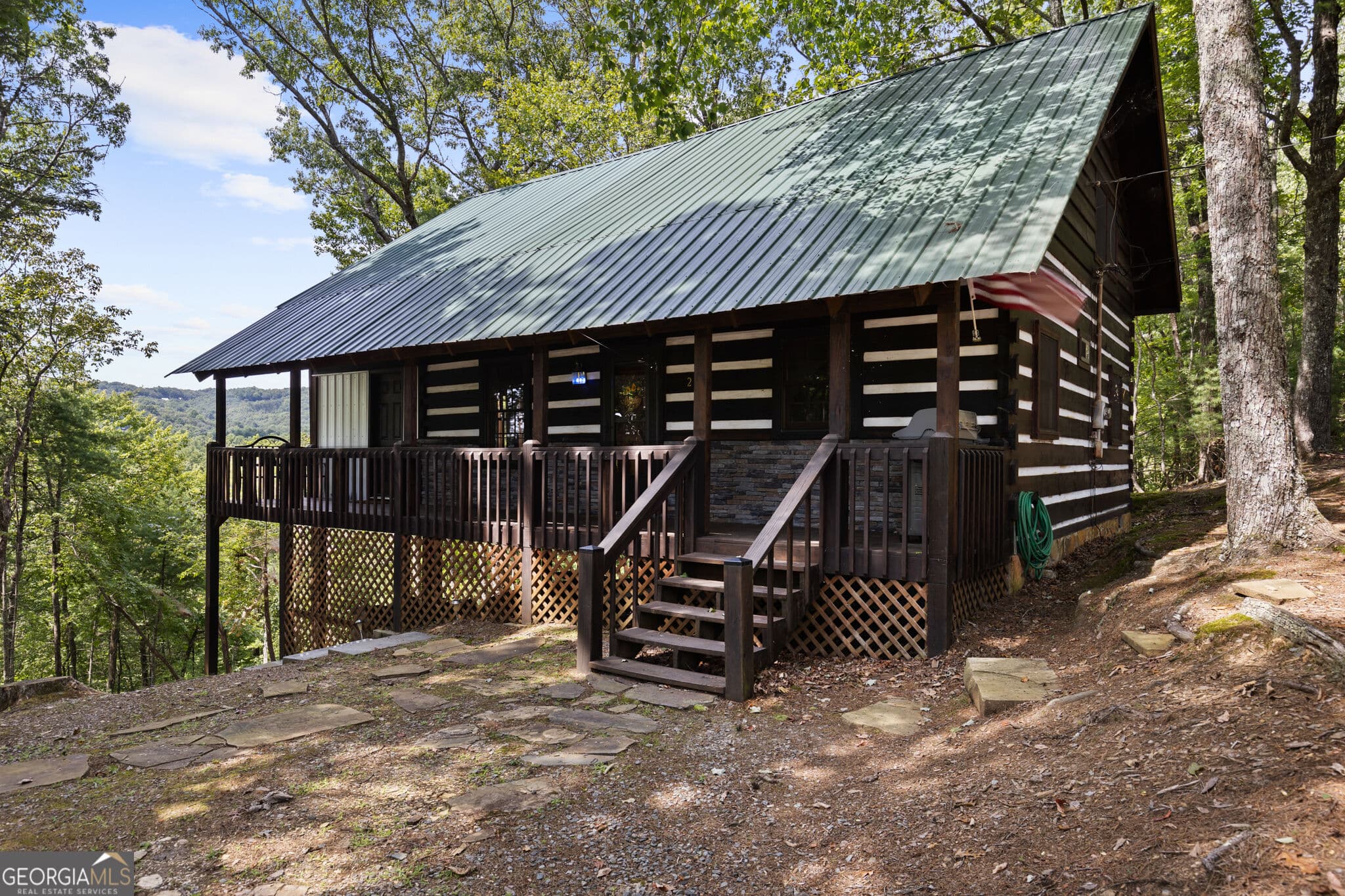 2 bedroom, 2 bathroom, 1,168 sq ft cabin,single family residence for sale at 21 Mountain View Trail 3,4, Cherry Log, GA 30522 — photo 1 of 31