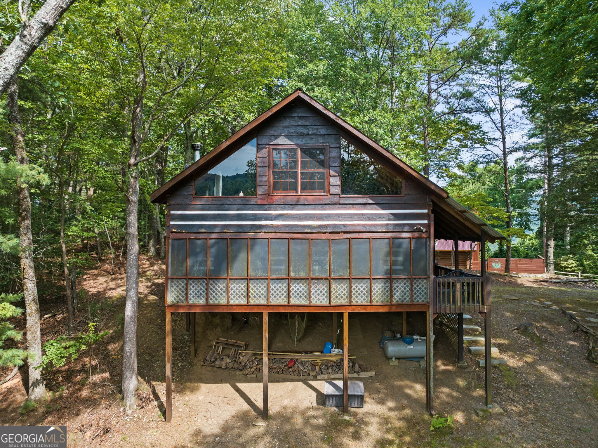 2 bedroom, 2 bathroom, 1,168 sq ft cabin,single family residence for sale at 21 Mountain View Trail 3,4, Cherry Log, GA 30522 — photo 4