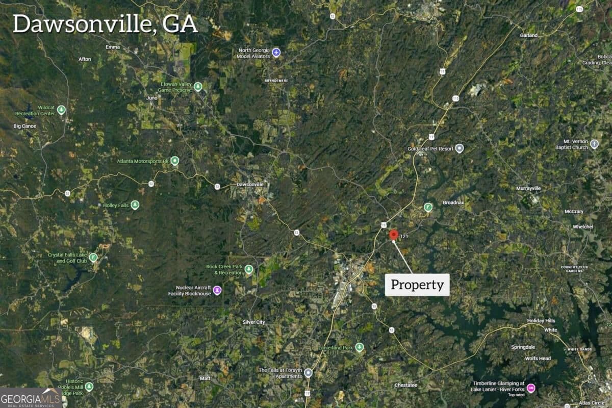 unimproved land for sale at 121 Nix Bridge Road, Dawsonville, GA 30534 — photo 3