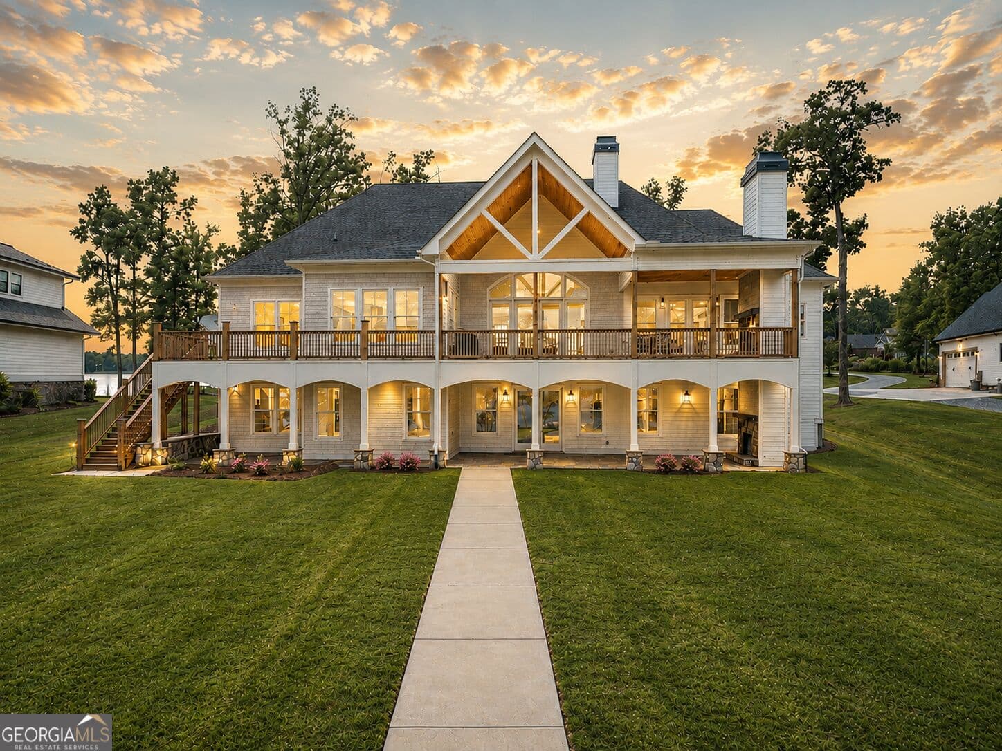 6 bedroom, 5 bathroom, 6,357 sq ft single family residence for sale at 175 Harmony Bay Drive, Eatonton, GA 31024 — photo 2