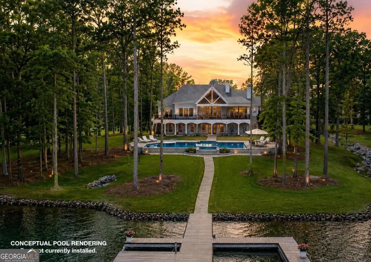 6 bedroom, 5 bathroom, 6,357 sq ft single family residence for sale at 175 Harmony Bay Drive, Eatonton, GA 31024 — photo 8