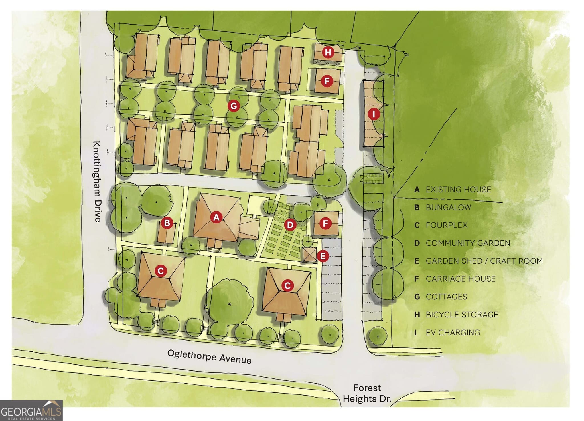 residential lot for sale at 1010 Oglethorpe Avenue, Athens, GA 30606 — photo 2