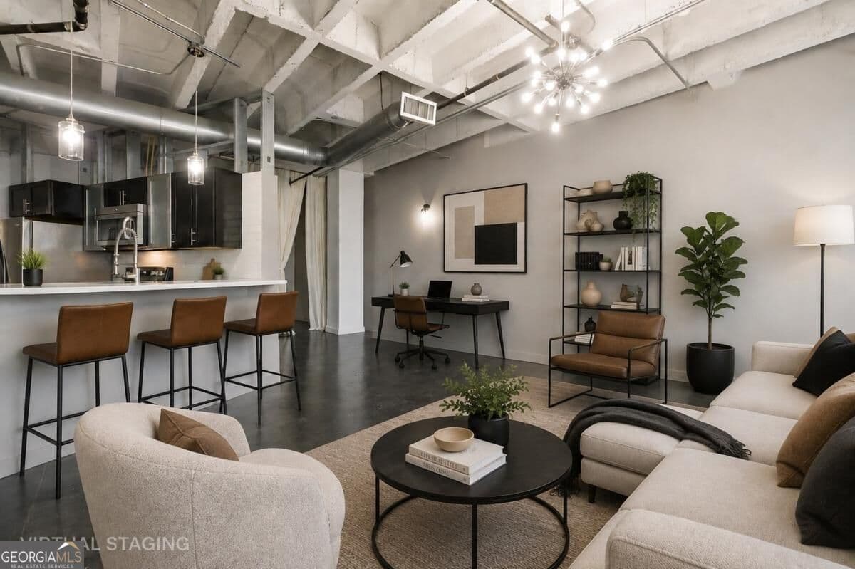 1 bedroom, 1 bathroom, 1,009 sq ft loft,condominium for sale at 878 Peachtree Street 701, Atlanta, GA 30309 — photo 8