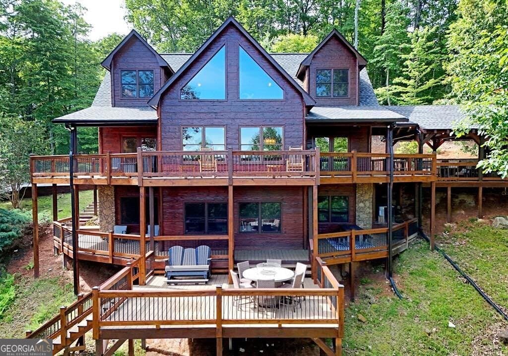 5 bedroom, 3.5 bathroom, 3,140 sq ft cabin,single family residence for sale at 71 High Country Lane, Morganton, GA 30560 — photo 4