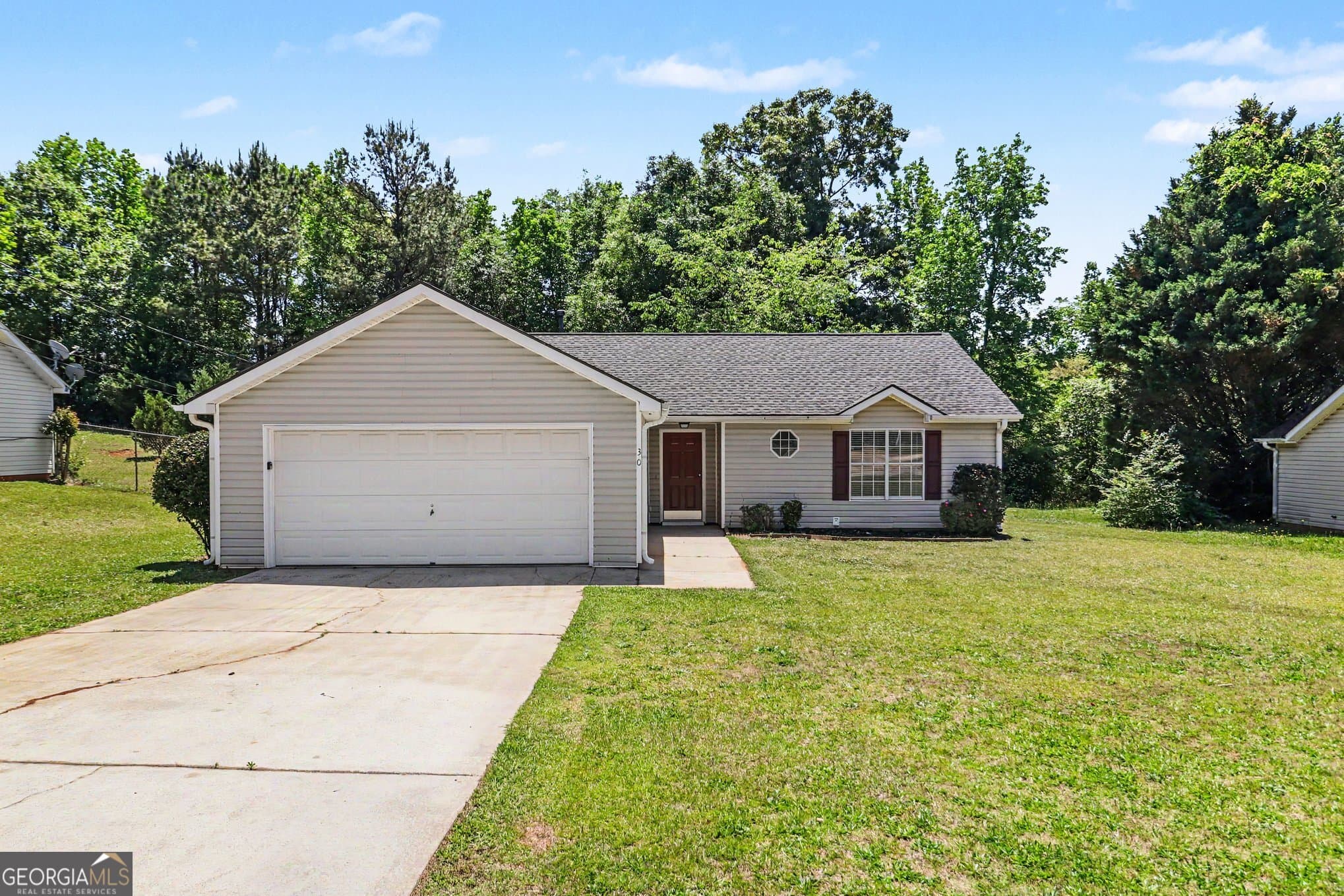 3 bedroom, 2 bathroom, 1,224 sq ft single family residence sold at 30 Canterbury Drive, Grantville, GA 30220