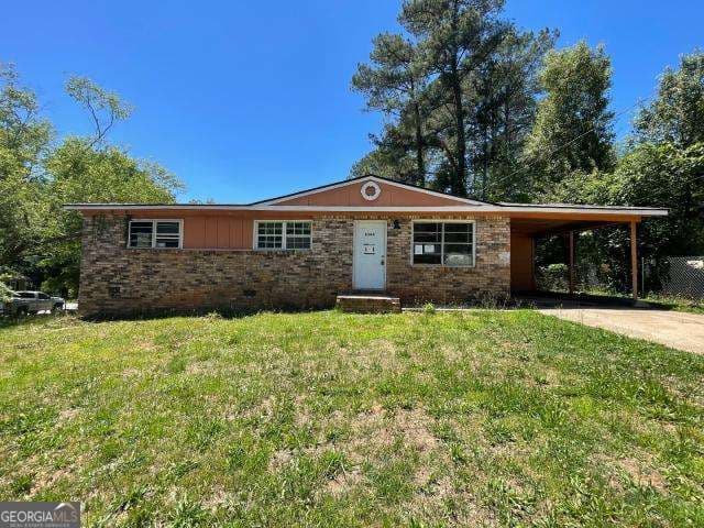 3 bedroom, 1 bathroom, 1,056 sq ft single family residence sold at 6286 Green Acres Drive, Covington, GA 30014