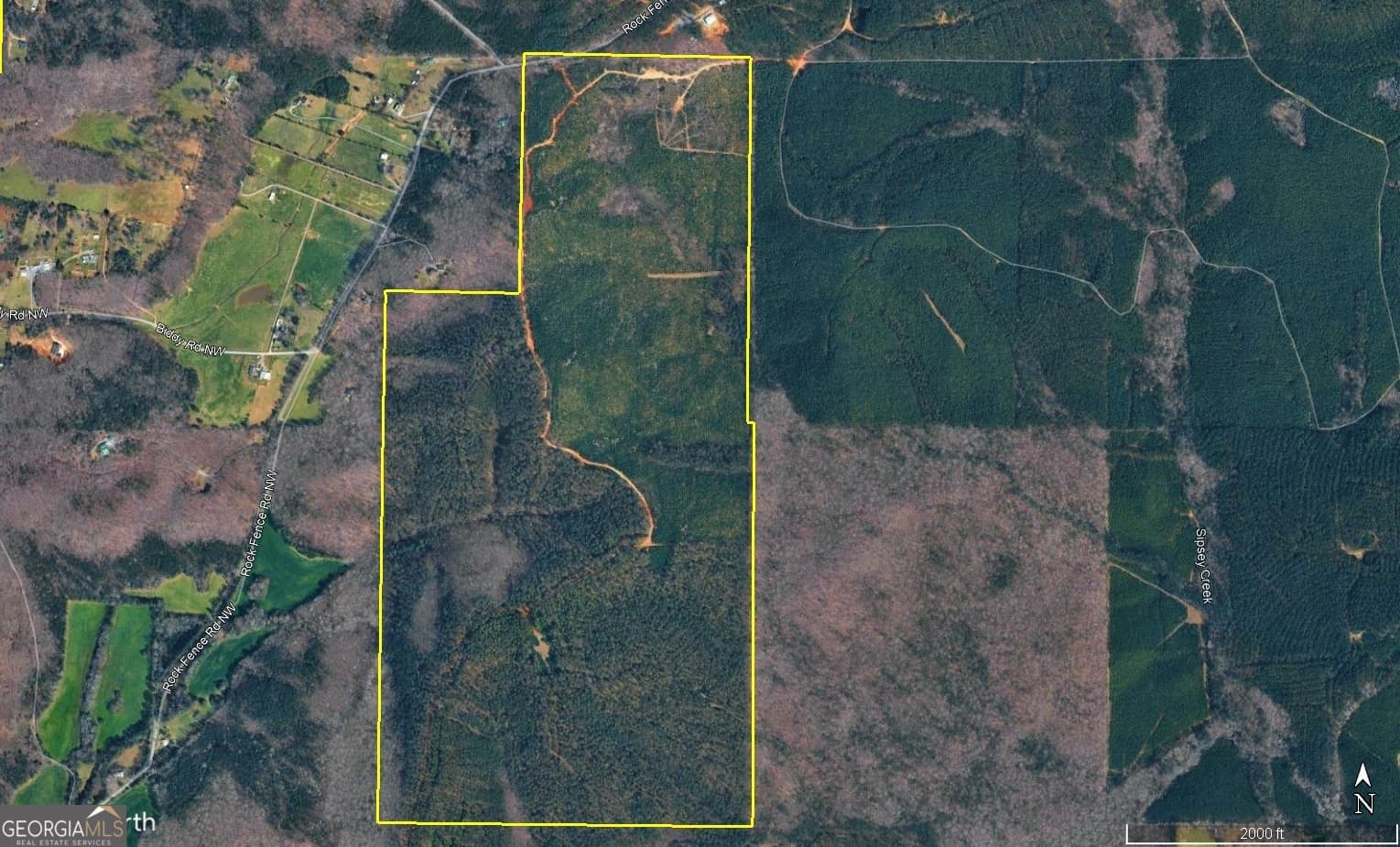 unimproved land for sale at 0 Rock Fence Road 8107, Adairsville, GA 30103 — photo 2