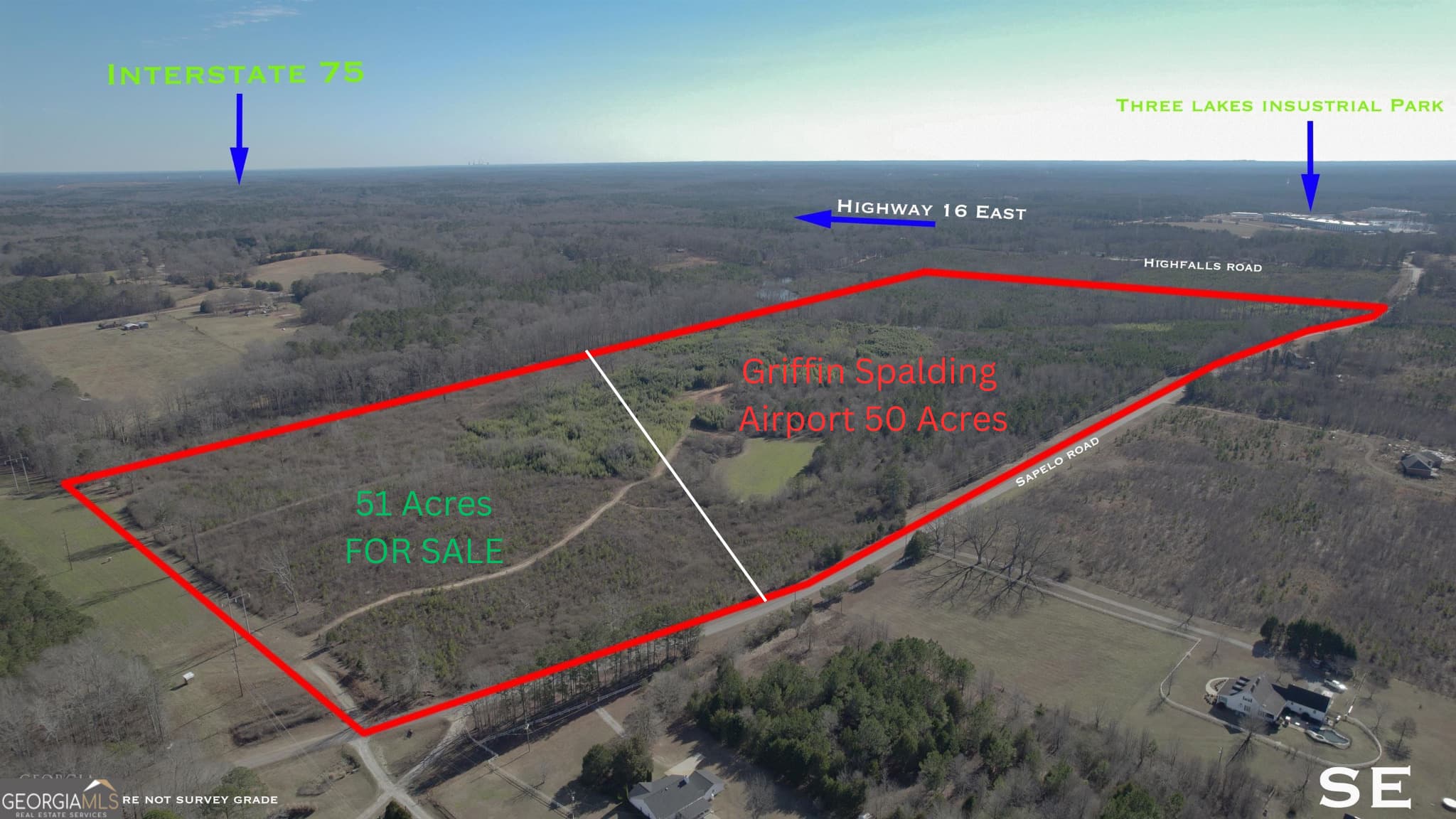 unimproved land for sale at 230 Sapelo Road, Griffin, GA 30223 — photo 4