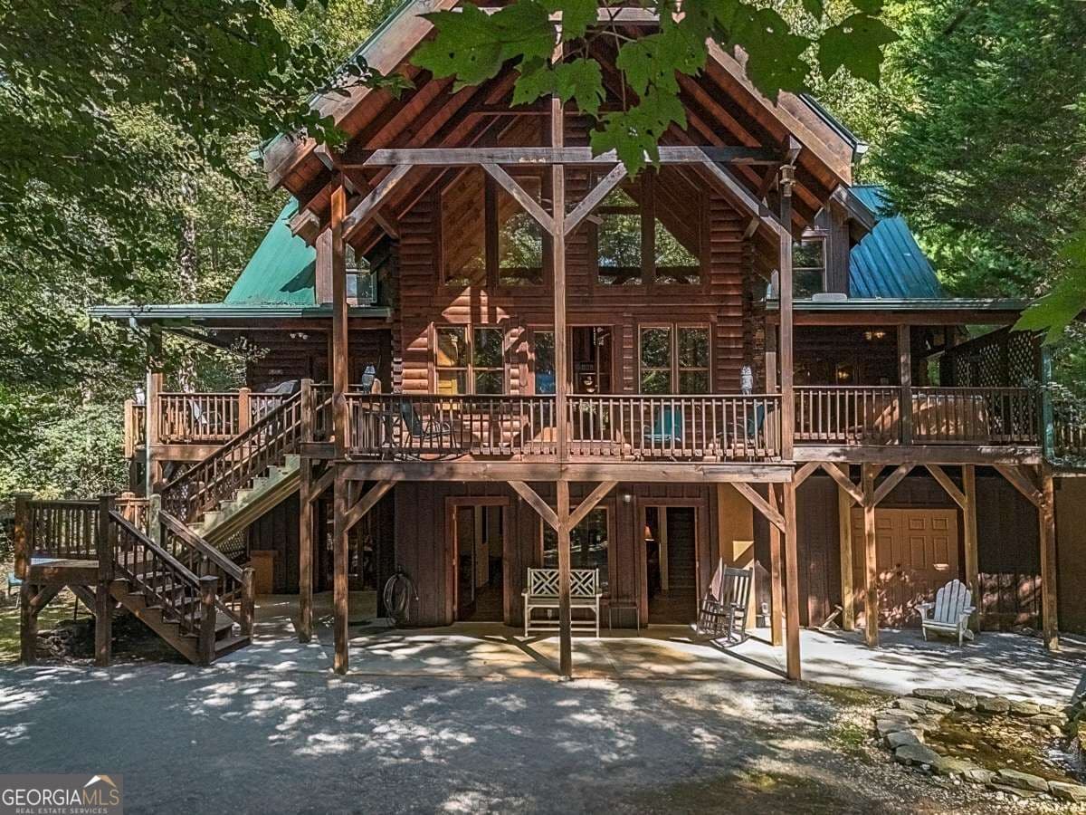 5 bedroom, 3.5 bathroom, 4,232 sq ft cabin,single family residence for sale at 1970 Big Ben Road, Ellijay, GA 30540 — photo 4