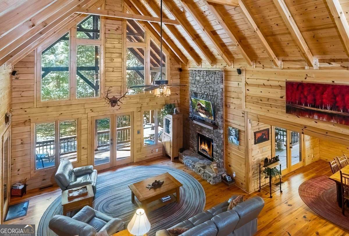 5 bedroom, 3.5 bathroom, 4,232 sq ft cabin,single family residence for sale at 1970 Big Ben Road, Ellijay, GA 30540 — photo 8