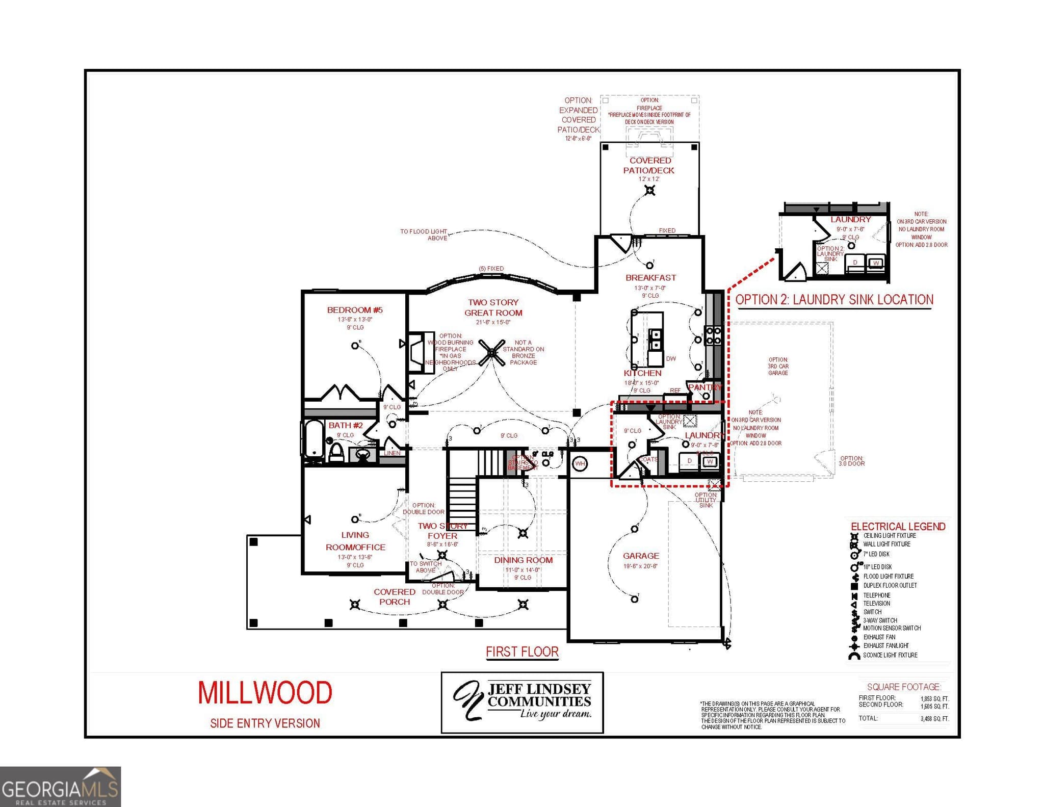 5 bedroom, 4 bathroom, 3,458 sq ft single family residence for sale at 1125 MCINTOSH Trail LOT 3, Senoia, GA 30276 — photo 2