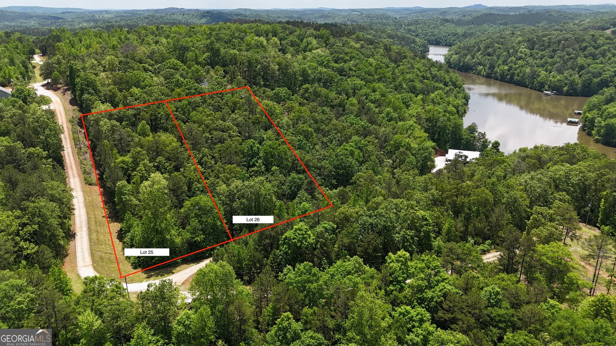 residential lot for sale at LOT 26 Sawyer Boat Ramp Road, Wedowee, AL 36278 — photo 2