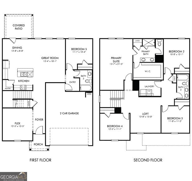 5 bedroom, 3 bathroom, 2,674 sq ft single family residence for sale at 2194 Martin Spring Bend, Lawrenceville, GA 30045 — photo 2