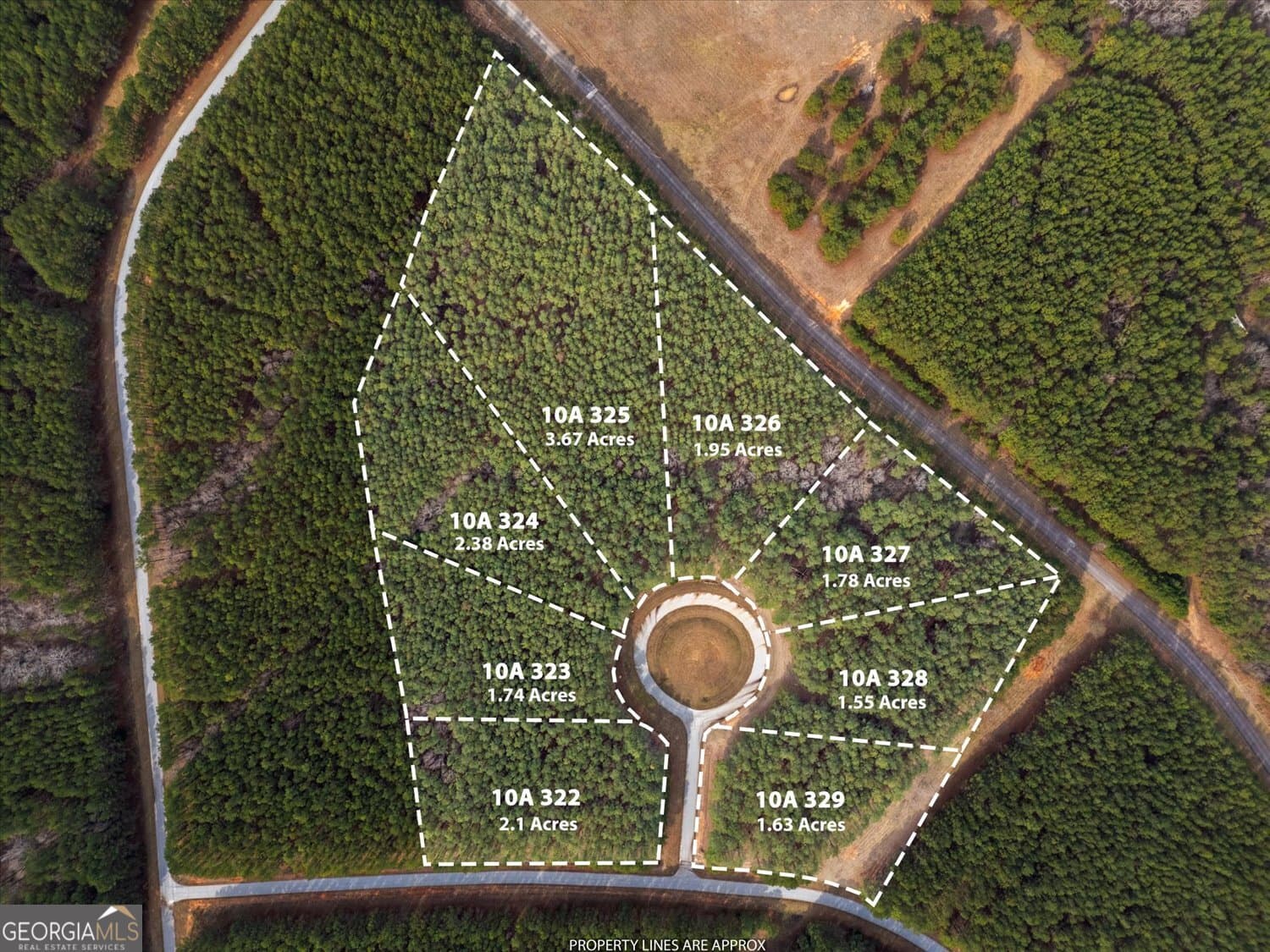 residential lot for sale at 1343 Magnolia Court, Tignall, GA 30668 — photo 2