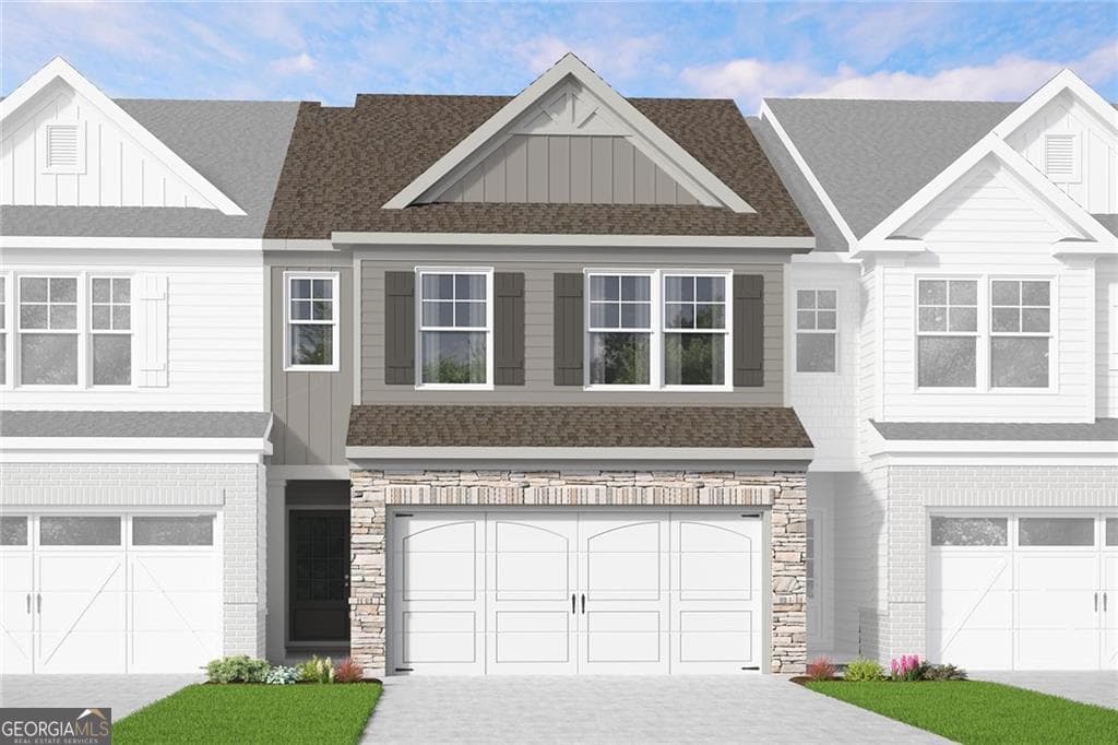 3 bedroom, 2.5 bathroom, 1,685 sq ft townhouse for sale at 6017 Silverbell Drive, Flowery Branch, GA 30542