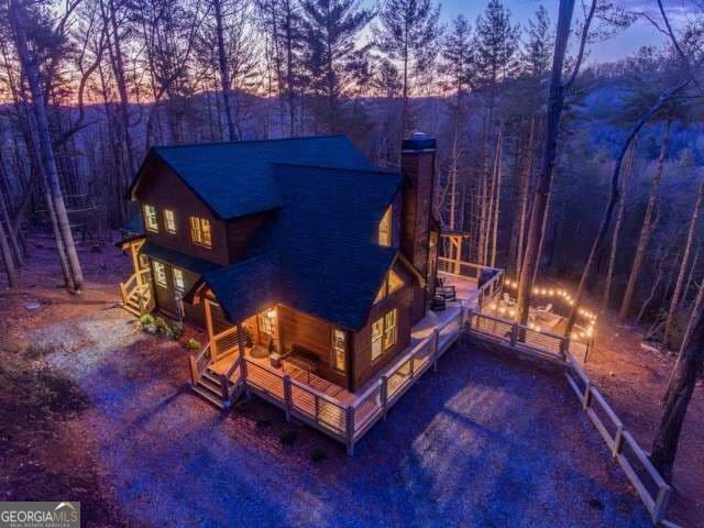 3 bedroom, 3 bathroom, 2,568 sq ft cabin,single family residence for sale at 58 Papa Bear Path, Blue Ridge, GA 30513 — photo 4