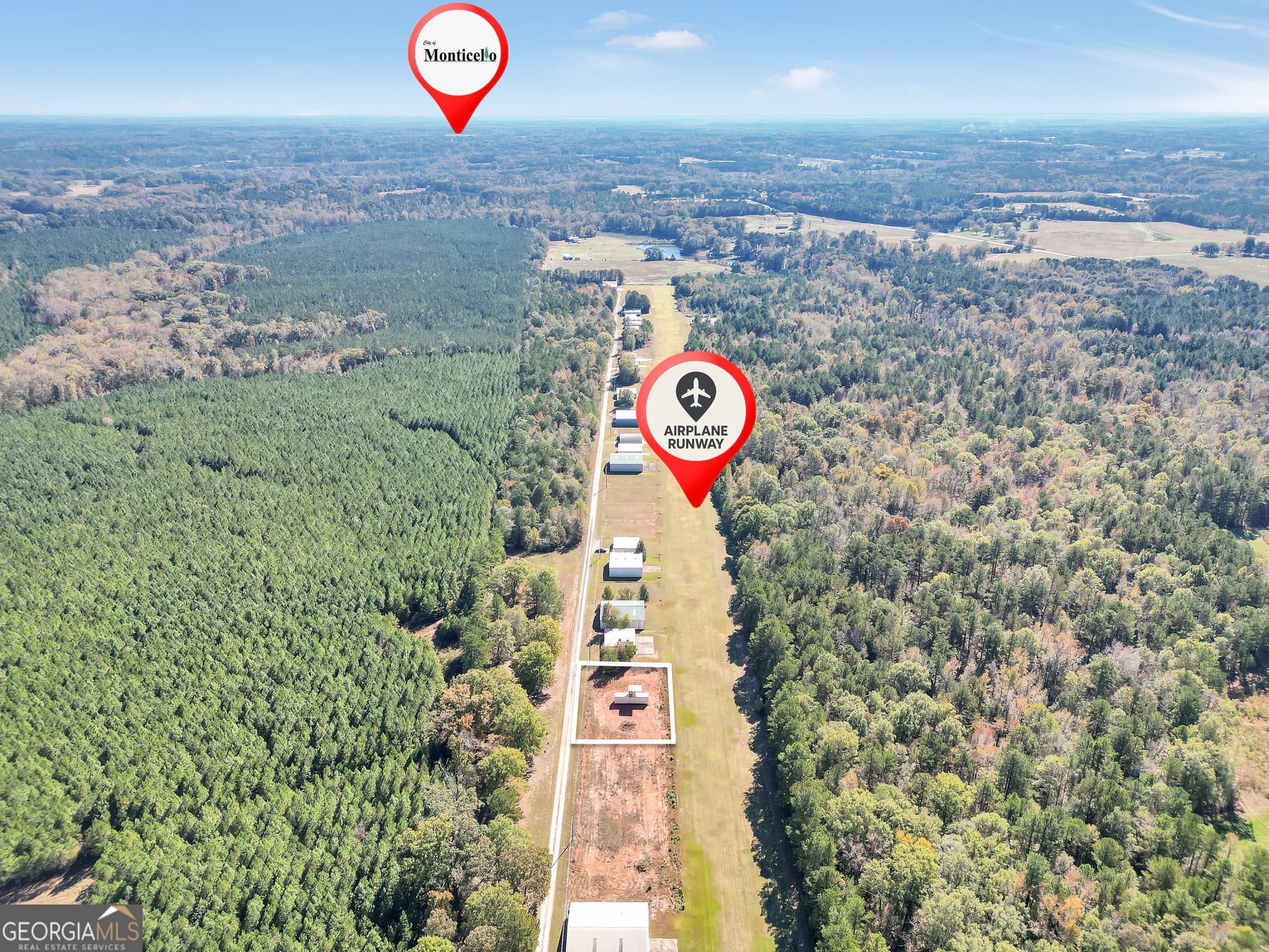 commercial for sale at 37 Stinson Drive, Monticello, GA 31064