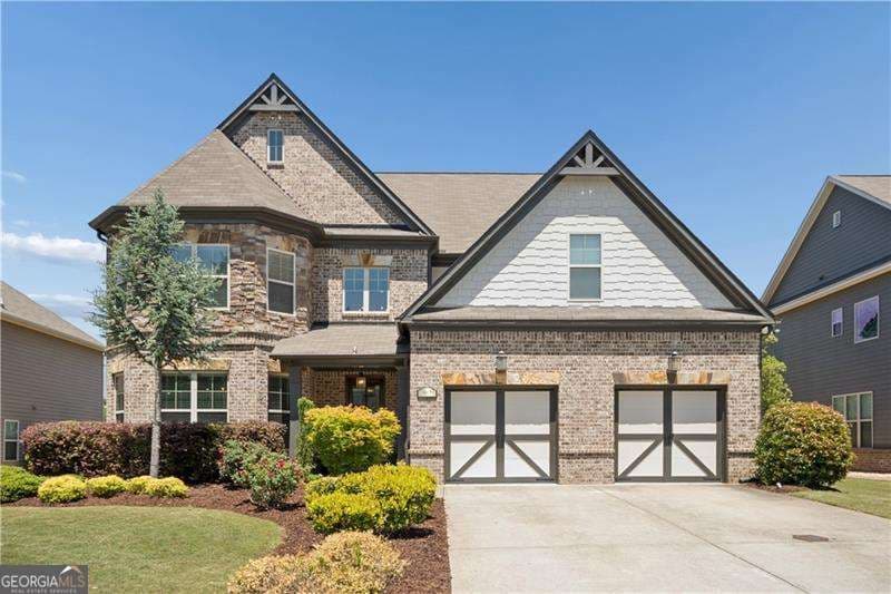 6 bedroom, 5 bathroom, 5,237 sq ft single family residence sold at 4615 Davis Farms Drive, Cumming, GA 30040