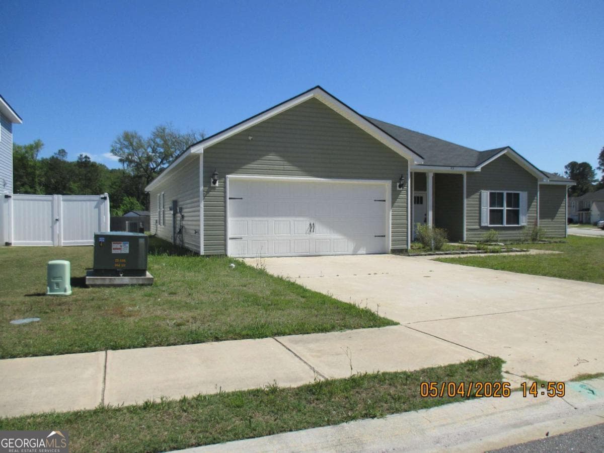 4 bedroom, 2 bathroom single family residence sold at 45 Valley Court, Midway, GA 31320